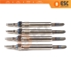 4 Pcs Heater Glow Plugs GX119 0100226258 88900724 11591501 11591601 for Mercedes Benz