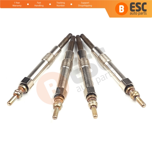 4 Pcs Heater Glow Plugs GX103 0100226436 358G for Fiat Alfa Lancia Opel