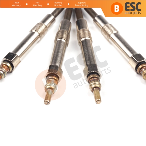 4 Pcs Heater Glow Plugs GX103 0100226436 358G for Fiat Alfa Lancia Opel