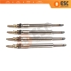 4 Pcs Heater Glow Plugs GX133 0 100 226 370 GN025 for BMW E38 740d