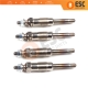 4 Pcs Heater Glow Plugs GX78 0100221141 657MJ for Rover Alfa Volvo