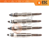 4 Pcs Heater Glow Plugs GX83 100221170 730MJ for Fiat Croma 1.9 TD