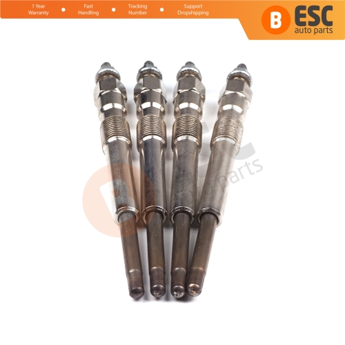 4 Pcs Heater Glow Plugs GX120 100226246 for Citroen Peugeot 2.5 TDI