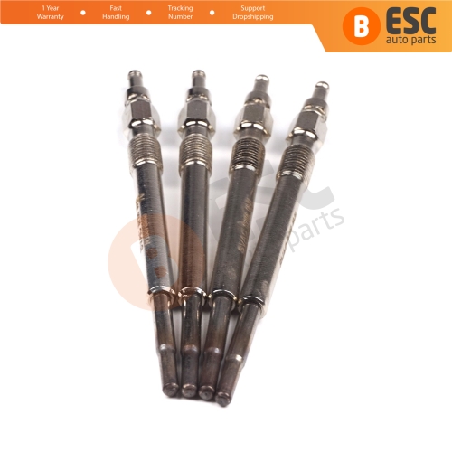 4 Pcs Heater Glow Plugs N10579805 MN980406 GX3117 0106671802 for VW Audi Seat Skoda Mitsubishi