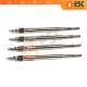 4 Pcs Heater Glow Plugs N10579805 MN980406 GX3117 0106671802 for VW Audi Seat Skoda Mitsubishi