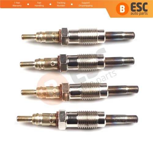 4 Pcs Heater Glow Plugs GX91 0100226391 100226391 for Fiat 1.9 D