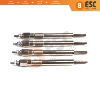 4 Pcs Heater Glow Plugs GJ12IS 100800037 for Isuzu 4.3 D