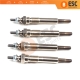 4 Pcs Heater Glow Plugs GJ26IS 371G 100226208 for Isuzu Opel Bedford Vauxhall