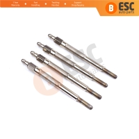 4 Pieces Heater Glow Plug 12 Volt for Caterpillar 3304 3306 3T9561