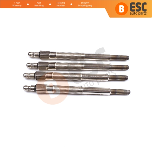 4 Pieces Heater Glow Plug 12 Volt for Caterpillar 3304 3306 3T9561