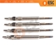 4 Pcs Heater Glow Plugs GX124 059963319A GN008 for VW Audi Skoda