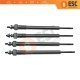 4 Pieces Heater Glow Plug 11 Volt 367104A000 for Kia Hyundai 2.5 CRDI