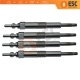 4 Pieces Heater Glow Plug 11 Volt for Land Rover Defender Discovery ERR6066