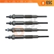 4 Pieces Heater Glow Plugs 11 Volt RF2A1860 0100226526 for Mazda 2.0D