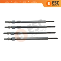 4 Pieces Heater Glow Plugs 11.5 Volt A0011594601 for Mitsubishi Colt 1.5 DI Smart 1.5 CDI