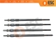 4 Pieces Heater Glow Plugs 11.5 Volt A0011594601 for Mitsubishi Colt 1.5 DI Smart 1.5 CDI