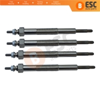 4 Pieces Heater Glow Plug 23 Volt ME017009 for Mitsubishi Canter Rosa 4D30