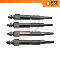 4 Pieces Heater Glow Plug 11 Volt 11065 57J00 GN102 0100226513 for Nissan