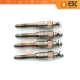 4 Pieces Glow Plug Auxiliary Heater XS7H6M090AA GN984 for Renault Megane MK1 1.9 TDI