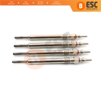 4 Pieces Glow Plug Auxiliary Heater 4.4 Volt 03L963319 059963319F for Audi Seat Skoda VW