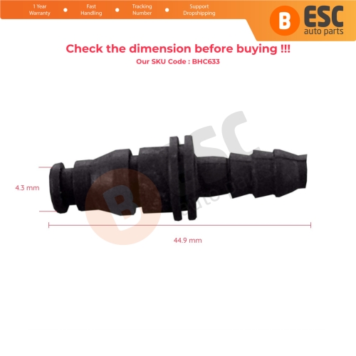 Universal Expansion Tank Coolant Hose Connector