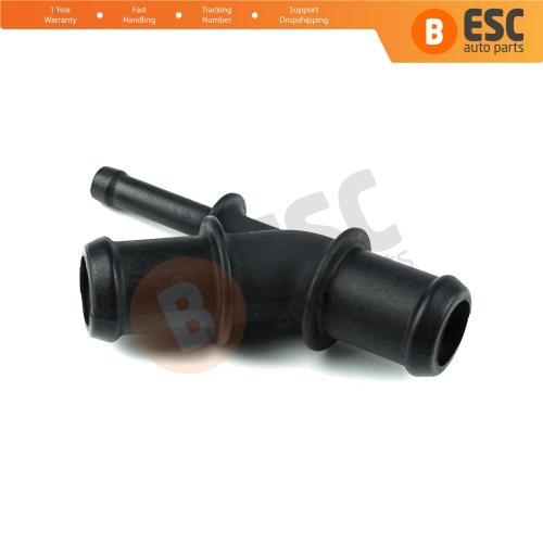 Engine Coolant Tee Distributor Hose Connector Water Flange Connection 1J0121087D for VW Audi Seat Skoda