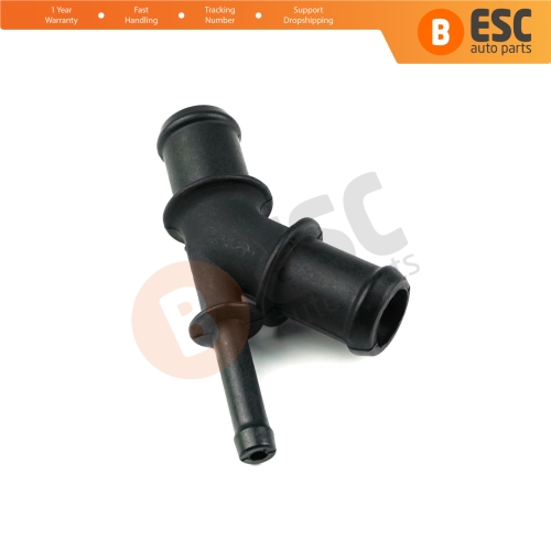 Engine Coolant Tee Distributor Hose Connector Water Flange Connection 1J0121087D for VW Audi Seat Skoda