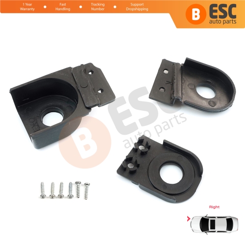 Headlight Holder Mount Repair Bracket Tab Set Right Side for Audi A6 C6 S6 RS6 Avant Quattro Allroad 2004-2011 4F0998122