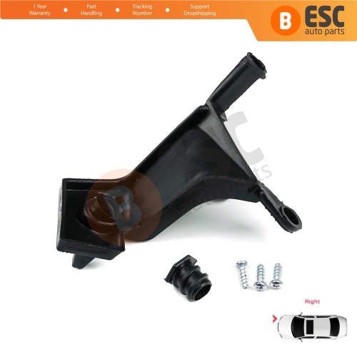 Headlight Holder Mount Repair Bracket Tab Set Right Side for Fiat Linea 323 110 2007-2018 51785219 51776317