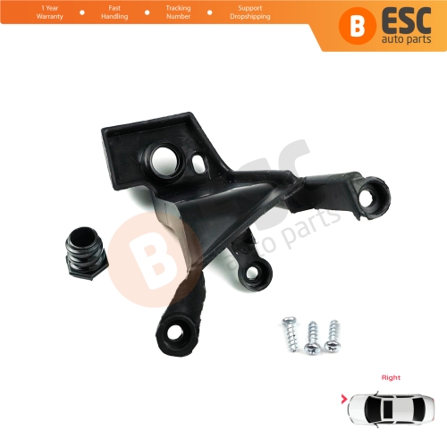 Headlight Holder Mount Repair Bracket Tab Set Right Side for Fiat Linea 323 110 2007-2018 51785219 51776317