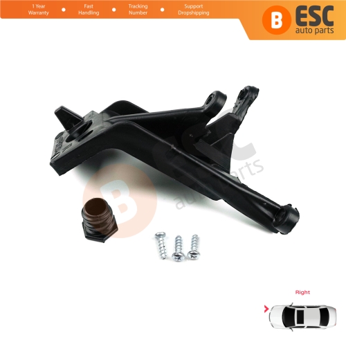 Headlight Holder Mount Repair Bracket Tab Set Right Side for Fiat Linea 323 110 2007-2018 51785219 51776317