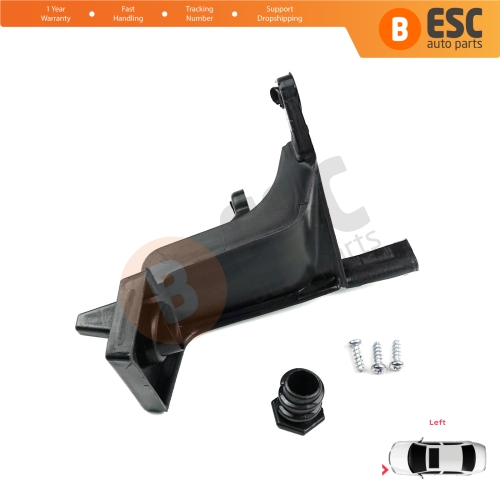 Headlight Holder Mount Repair Bracket Tab Set Left Side for Fiat Linea 323 110 2007-2018 51785219 51776318