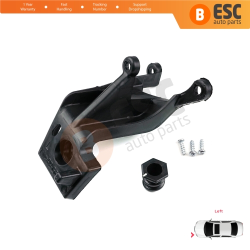 Headlight Holder Mount Repair Bracket Tab Set Left Side for Fiat Linea 323 110 2007-2018 51785219 51776318