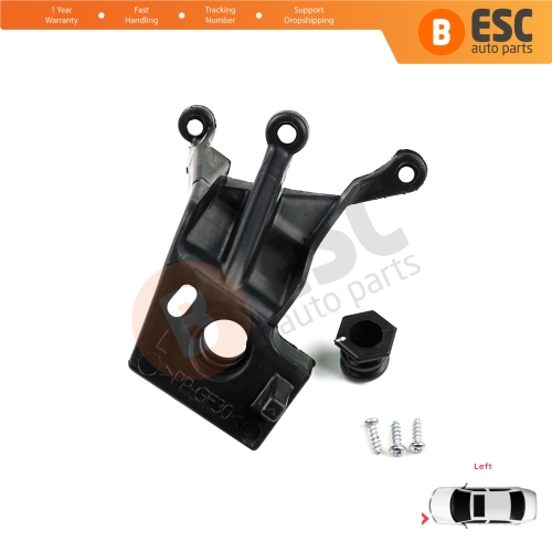 Headlight Holder Mount Repair Bracket Tab Set Left Side for Fiat Linea 323 110 2007-2018 51785219 51776318