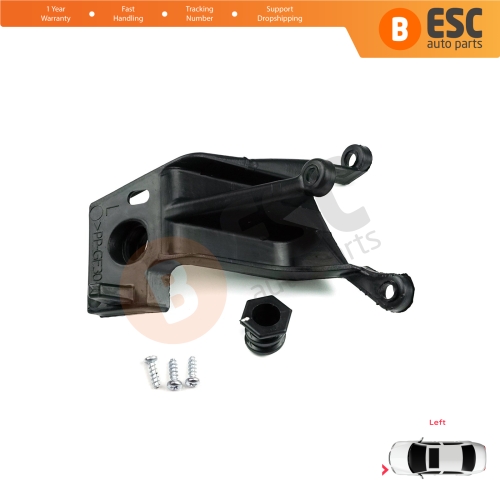 Headlight Holder Mount Repair Bracket Tab Set Left Side for Fiat Linea 323 110 2007-2018 51785219 51776318