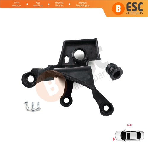 Headlight Holder Mount Repair Bracket Tab Set Left Side for Fiat Linea 323 110 2007-2018 51785219 51776318