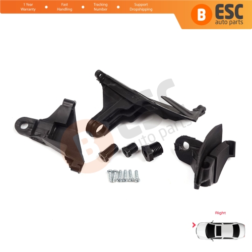 Headlight Headlamp Repair Brackets Tabs Right for Mercedes E Class W211 S211 2002-2009 A2118201414