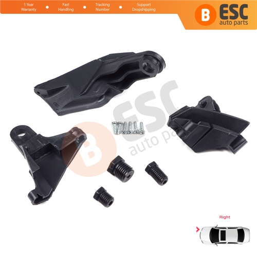 Headlight Headlamp Repair Brackets Tabs Right for Mercedes E Class W211 S211 2002-2009 A2118201414