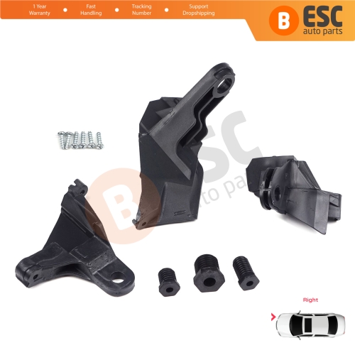 Headlight Headlamp Repair Brackets Tabs Right for Mercedes E Class W211 S211 2002-2009 A2118201414