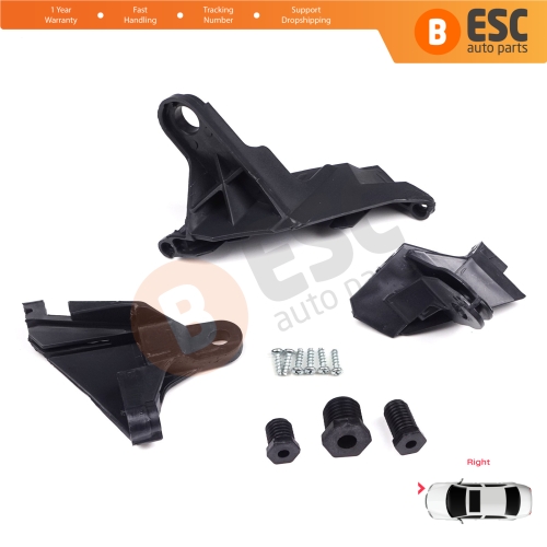 Headlight Headlamp Repair Brackets Tabs Right for Mercedes E Class W211 S211 2002-2009 A2118201414