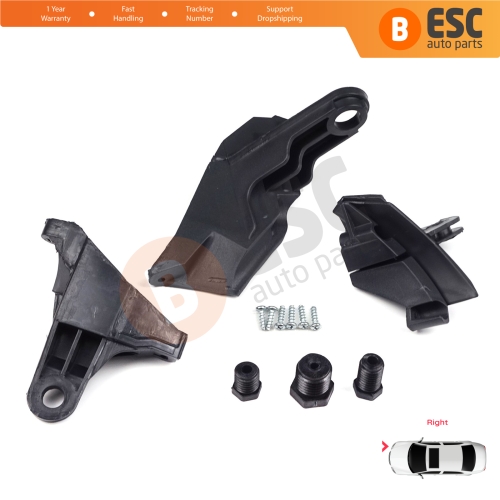 Headlight Headlamp Repair Brackets Tabs Right for Mercedes E Class W211 S211 2002-2009 A2118201414