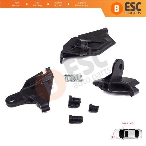 Headlight Headlamp Repair Brackets Tabs Left A2118201314 for Mercedes E Class W211 S211 2002-2009 A2118201314