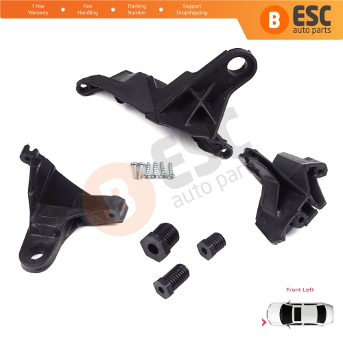 Headlight Headlamp Repair Brackets Tabs Left A2118201314 for Mercedes E Class W211 S211 2002-2009 A2118201314