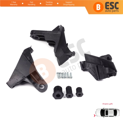 Headlight Headlamp Repair Brackets Tabs Left A2118201314 for Mercedes E Class W211 S211 2002-2009 A2118201314