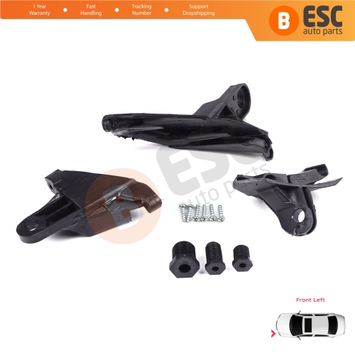 Headlight Headlamp Repair Brackets Tabs Left A2118201314 for Mercedes E Class W211 S211 2002-2009 A2118201314