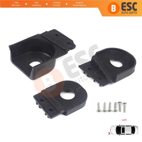 Headlight Holder Mount Repair Bracket Tab Set Left Side for Audi A6 C6 S6 RS6 Avant Quattro Allroad 2004-2011 4F0998121