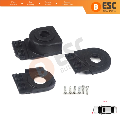 Headlight Holder Mount Repair Bracket Tab Set Left Side for Audi A6 C6 S6 RS6 Avant Quattro Allroad 2004-2011 4F0998121