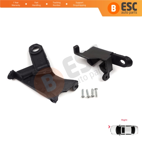 Headlight Holder Mount Repair Bracket Tab Set Right Side for Toyota Corolla MK10 E140 E150 Altis 2006-2010 8119412050