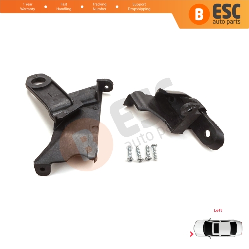 Headlight Holder Mount Repair Bracket Tab Set Left Side for Toyota Corolla MK10 X E140 E150 Altis 2006-2010 8119512050