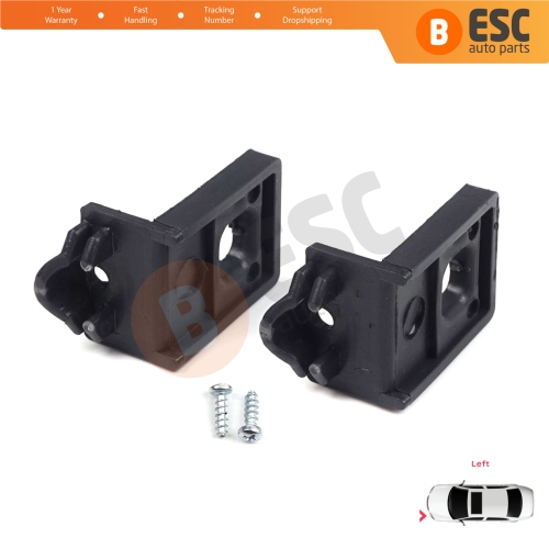 Headlight Holder Mount Repair Bracket Tab Set Left Side for VW Touran MK1 2003-2010 Caddy MK3 2004-2010 Pre-Facelift 1T0998225